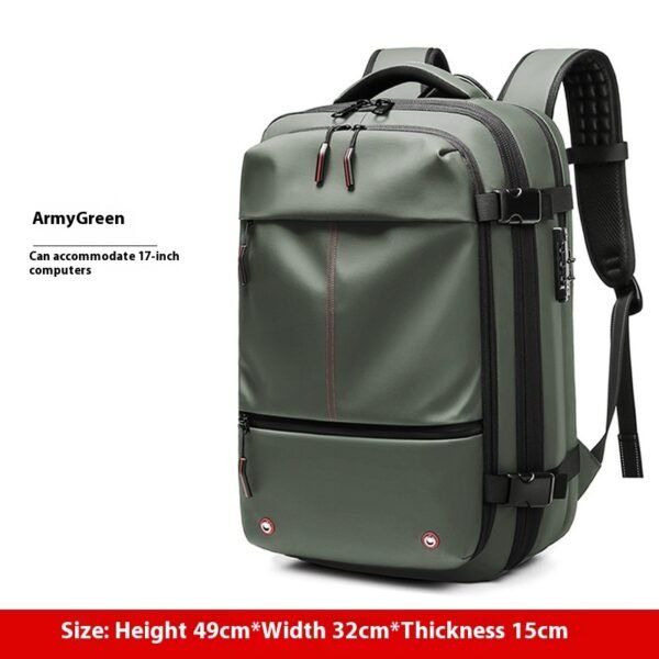 Versatile Travel & Business Backpack – Large-Capacity, Multifunctional Laptop Bag with Vacuum Compression for Men & Women