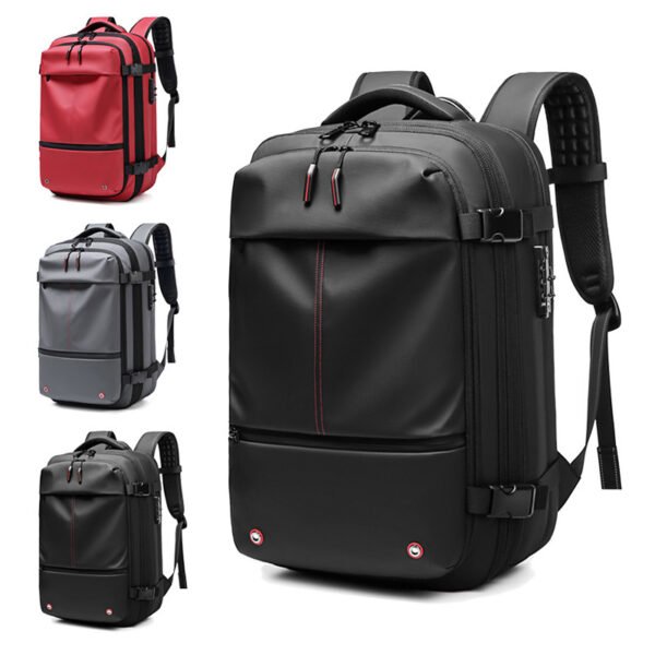 Versatile Travel & Business Backpack – Large-Capacity, Multifunctional Laptop Bag with Vacuum Compression for Men & Women