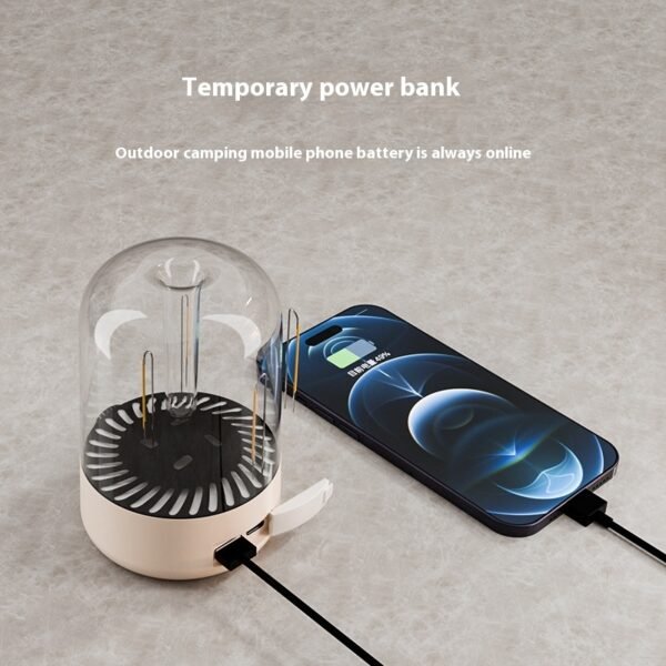 Rechargeable LED Camping Tent Light – Portable Ambient Lamp for Outdoor & Emergency Use
