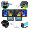 9-in-1 Push-Up Board & ABS Trainer – Multi-Function Strength Training Rack for Home Workouts