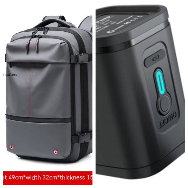 Versatile Travel & Business Backpack – Large-Capacity, Multifunctional Laptop Bag with Vacuum Compression for Men & Women
