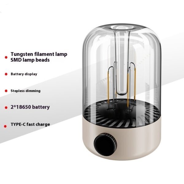 Rechargeable LED Camping Tent Light – Portable Ambient Lamp for Outdoor & Emergency Use