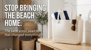 Water proof tote beach hand bag