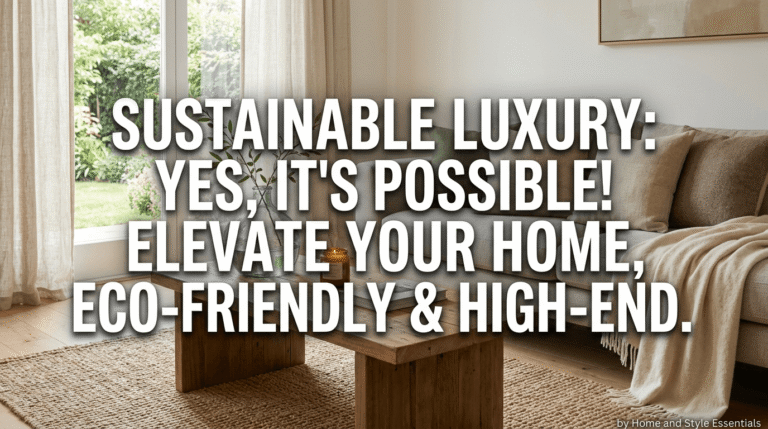 Sustainable Home Luxury