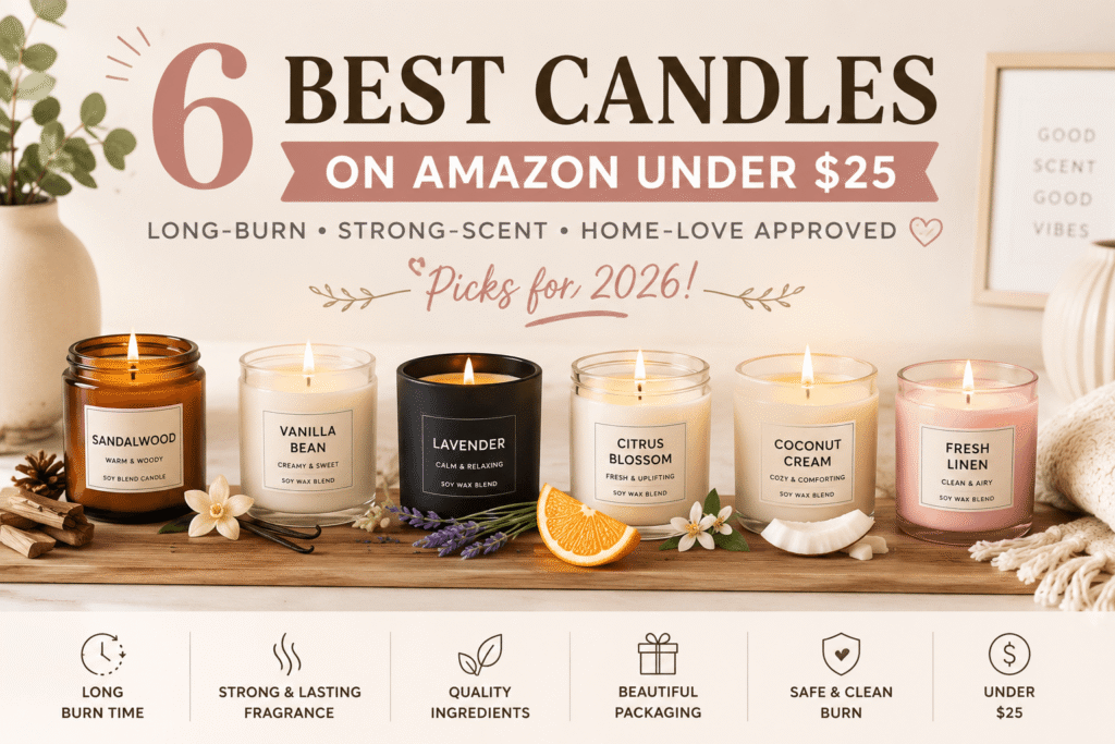 Best Candles on Amazon under $25
