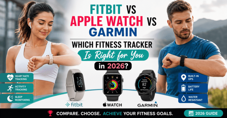 Fitbit vs Apple vs Garmin Comparison