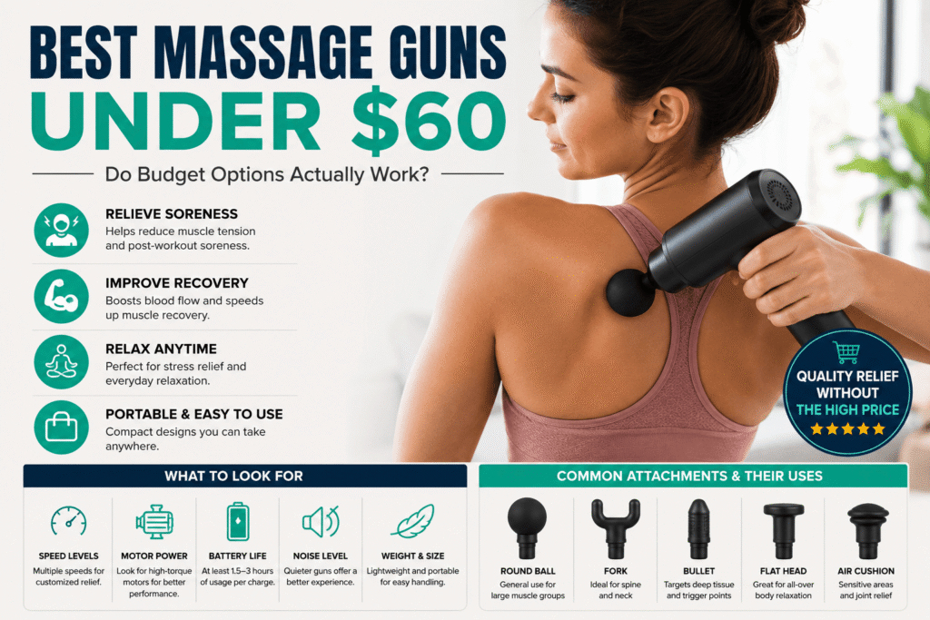 Massage Guns Under $60